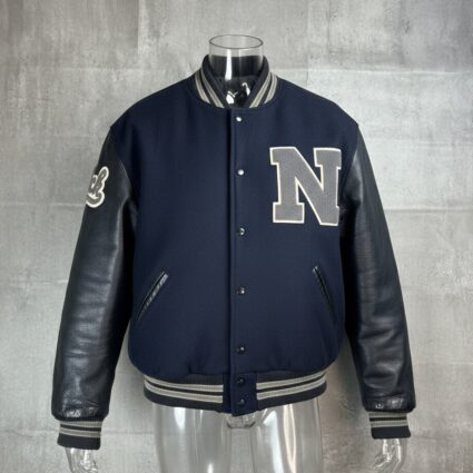 NCAA Nevada Wolf Pack Vintage Letterman Jacket