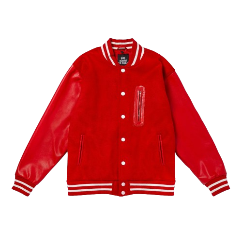 Ohio Against The World Varsity Jacket – Red - Image 2