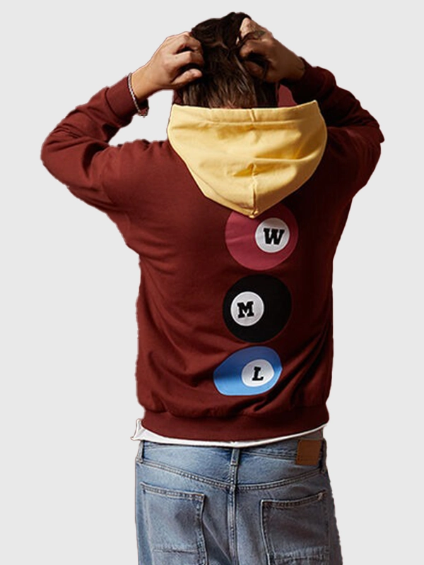 Pacsun Mens Wish Me Luck Billiards League Hoodie - Image 4