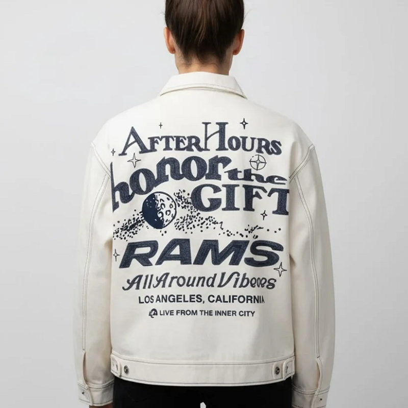 Quentin Lake Los Angeles Rams Honor The Gift After Hours Jacket - Image 2