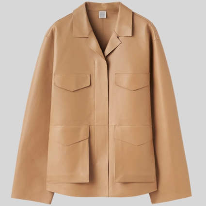 Toteme Army Leathers Jackets