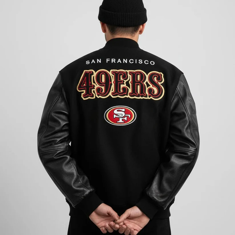 WR Kendrick Bourne San Francisco 49ers Jacket - Image 2