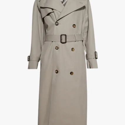 Wardrobe.nyc Double-breasted Belted Trench Coat