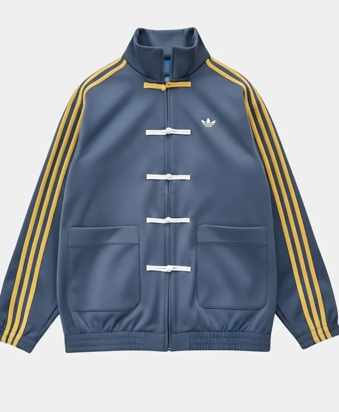 Chinese New Year Adidas Yellow Stripes Jacket