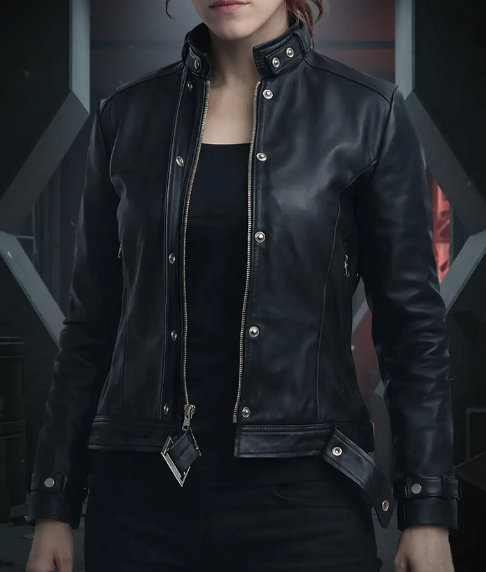 Control Jesse Faden Black Leather Jacket