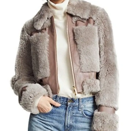 Diana Tell Me Lies S03 Shearling Jacket