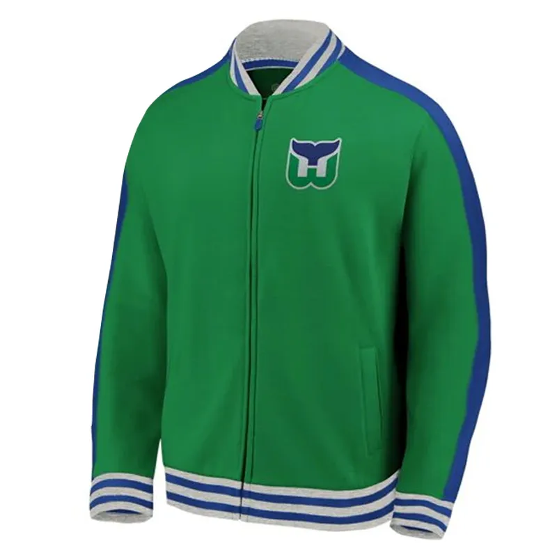 Hartford Whalers Green Track Jacket