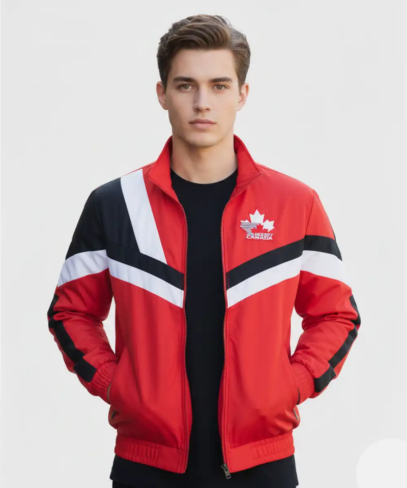Hockey Canada Red Starter Jacket - Image 3