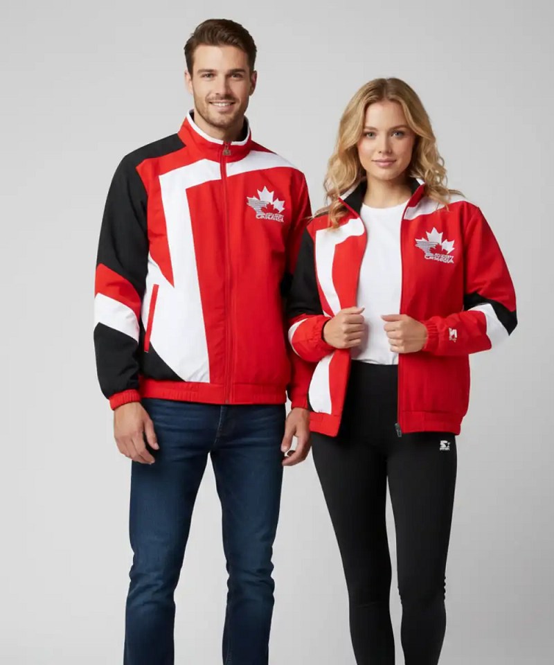 Hockey Canada Red Starter Jacket - Image 4