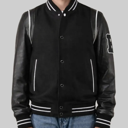 Ivan Provorov Black Varsity Jacket