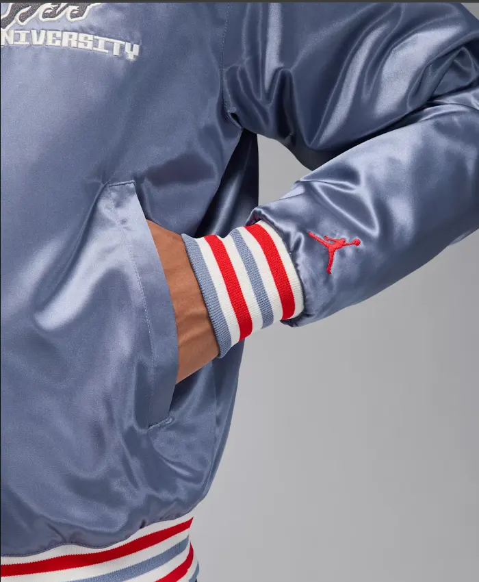 Jordan MVP x Howard University Bomber Jacket - Image 2