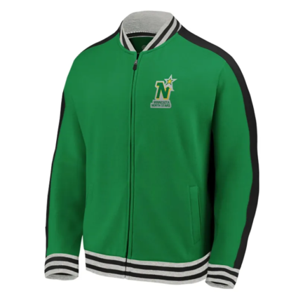 Minnesota North Stars Green Track Jacket