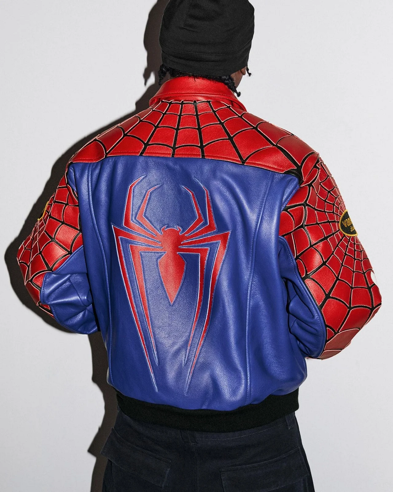 Supreme x Vanson Leathers x Spider-Man Jacket SS26 - Image 2