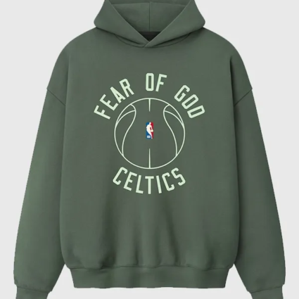 Boston Celtics Fear of God x Barkley L Hendricks 90s Hoodie