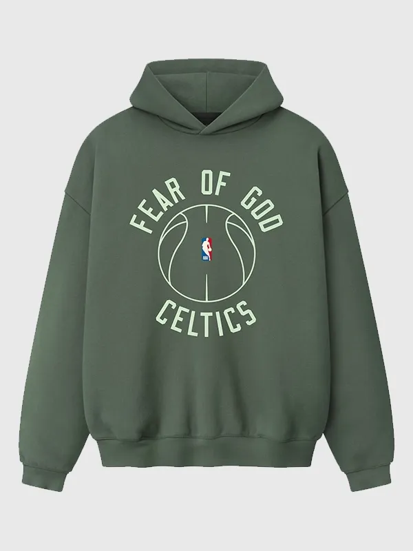 Boston Celtics Fear of God x Barkley L Hendricks 90s Hoodie
