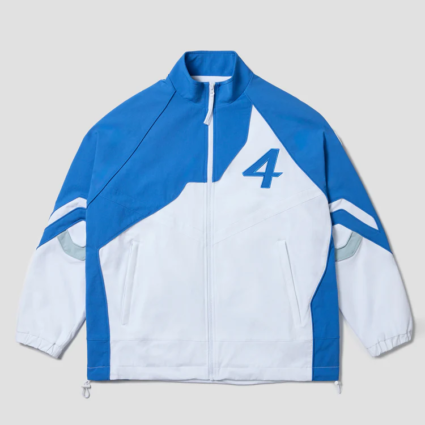 Bwh Blue White Marvel Rivals F4 Track Jacket