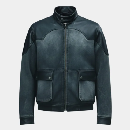 David Harbour Stranger Things S05 Jim Hopper Gray Jacket