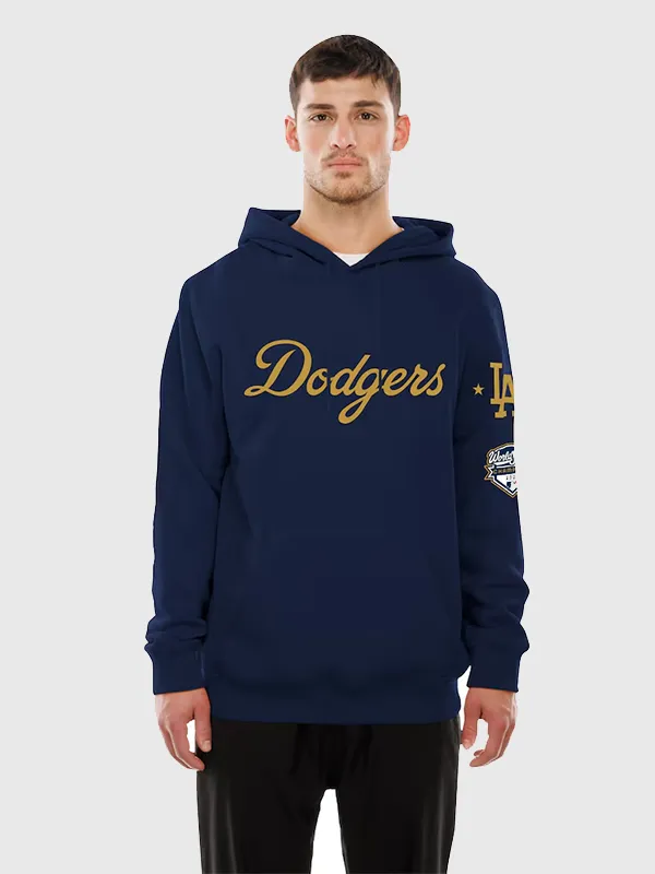 Dodgers New Era 2026 Gold Collection Logo Hoodie - Image 3