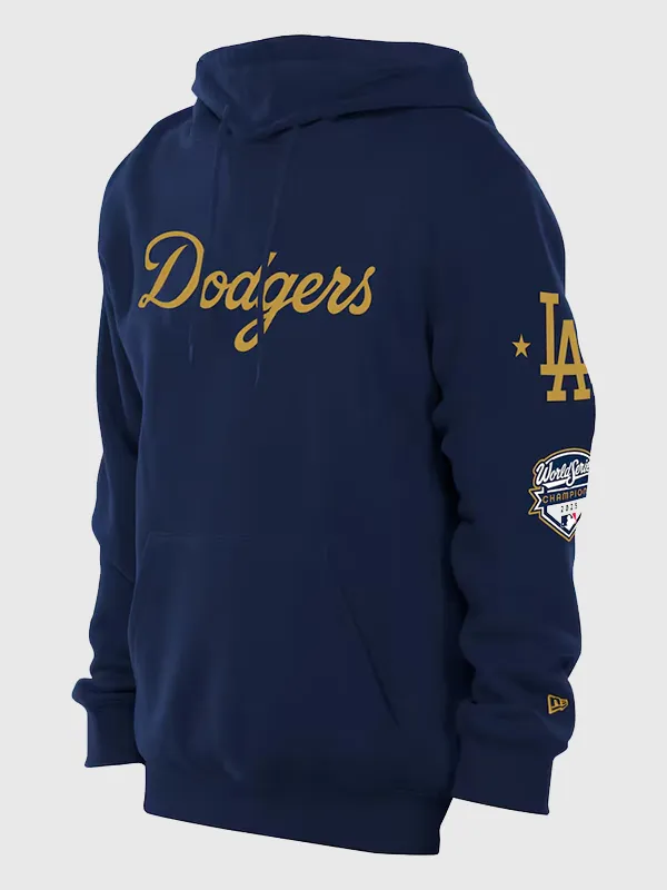 Dodgers New Era 2026 Gold Collections Logo Hoodie