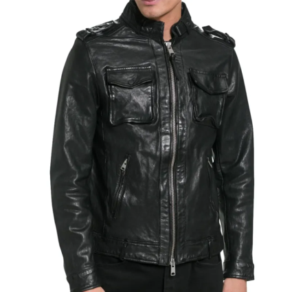 General Hospital Dominic Zamprogna Leather Jacket
