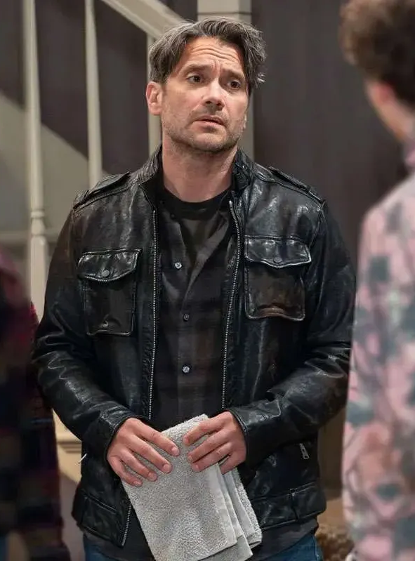 General Hospital Dante Falconeri Leather Jacket - Image 3