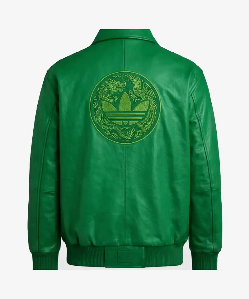 Adidas Chinese New Year Leather Jacket - Image 11