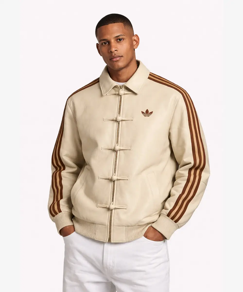 Adidas Chinese New Year Leather Jacket - Image 8