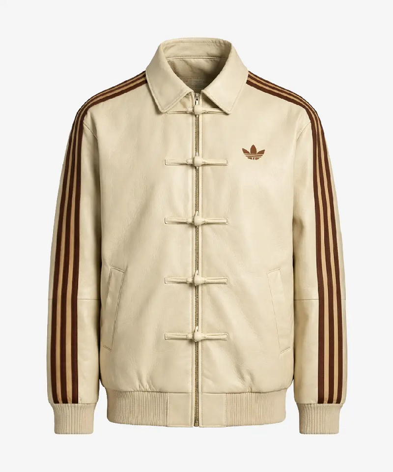 Adidas Chinese New Year Leather Jacket - Image 6