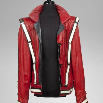 Michael Jackson Bad Tour Thriller Leather Jacket