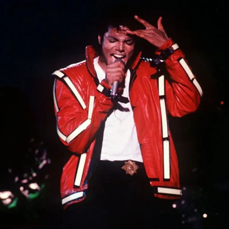Michael Jackson Bad Tour Thriller Leather Jacket - Image 3