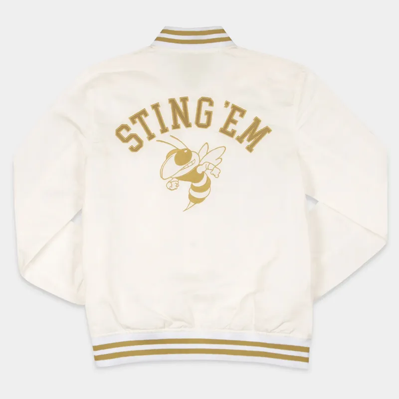 Georgia Tech Whiteout Bomber Jacket - Image 2