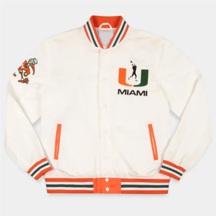 NCAA Miami Hurricanes Whiteout Jacket