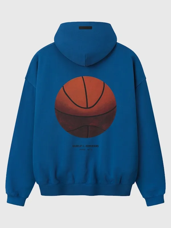 New York Knicks Fear of God x Barkley L. Hendricks 90’s Hoodie - Image 2