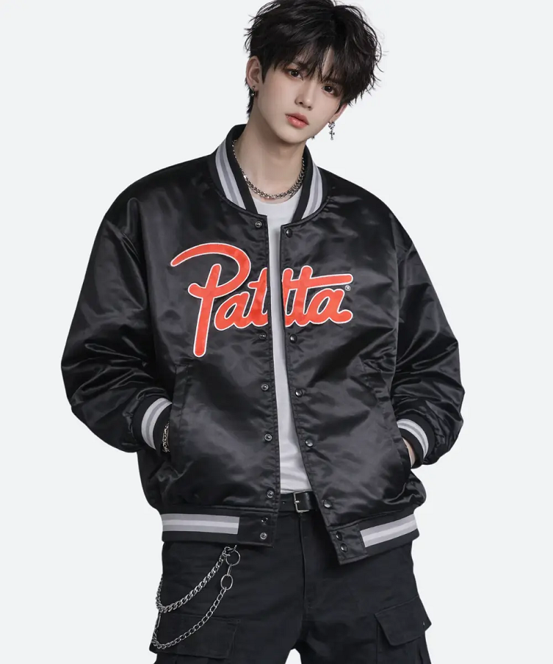 Patta X Nike Satin Bomber Jacket - Image 2