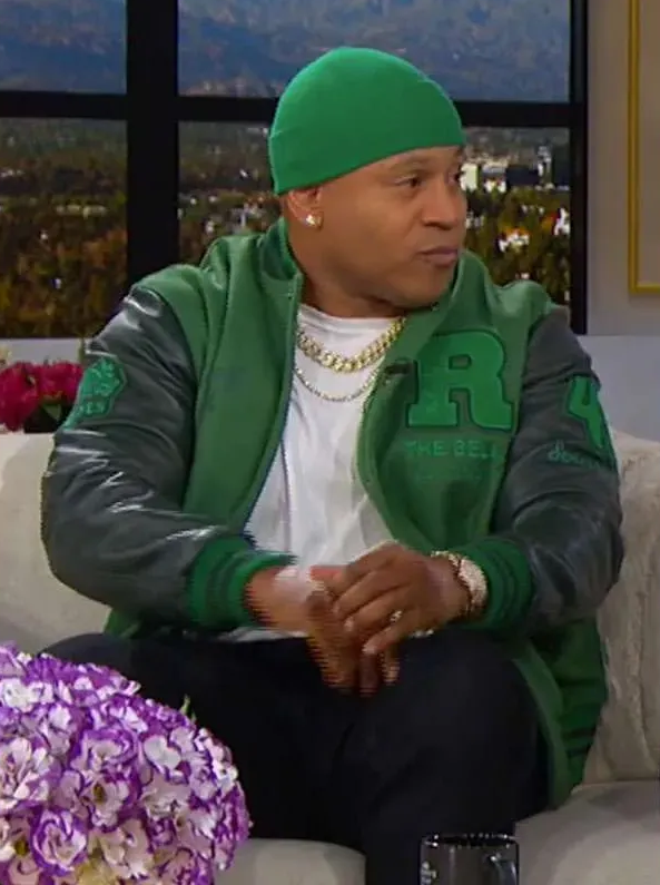 LL Cool J The Jennifer Hudson Show Varsity Jacket - Image 6