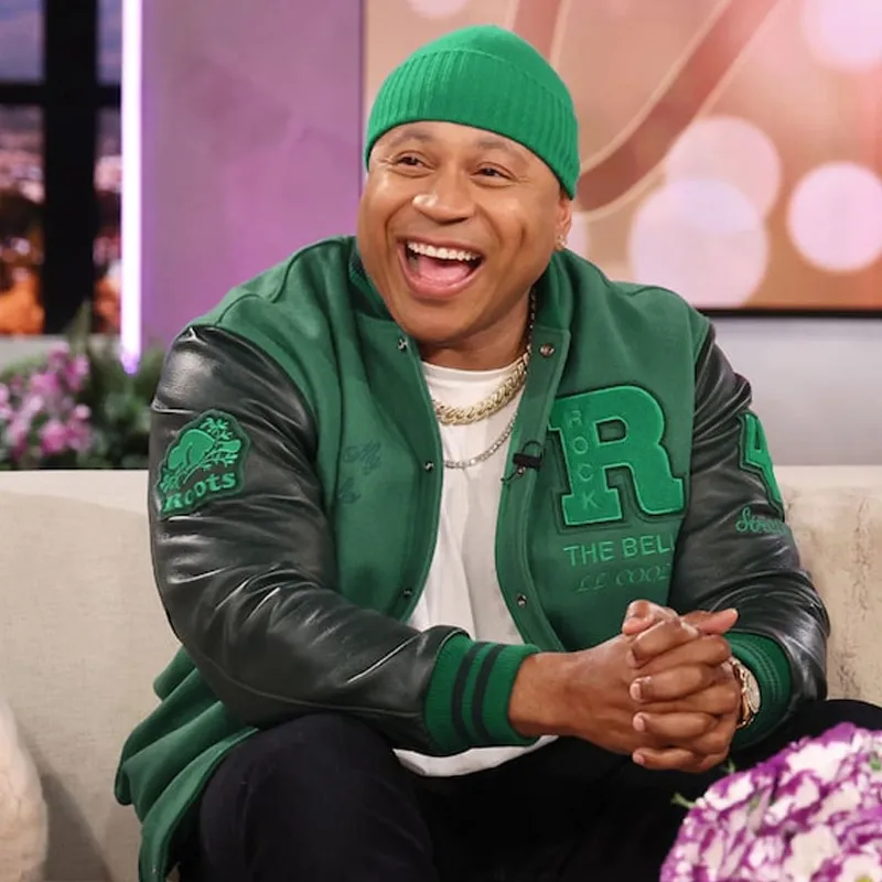 LL Cool J The Jennifer Hudson Show Varsity Jacket - Image 5
