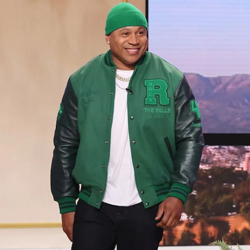 LL Cool J The Jennifer Hudson Show Varsity Jacket - Image 4