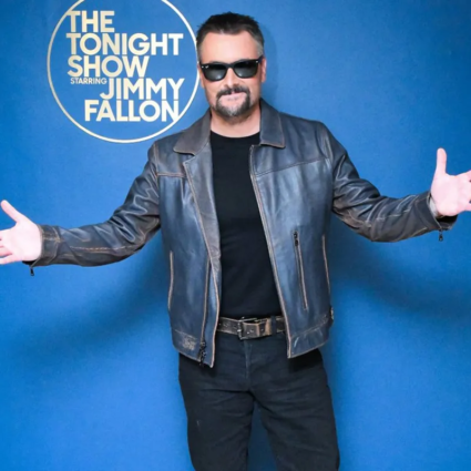 The Tonight Show Starring Jimmy Fallon Eric Church Leather Jacket