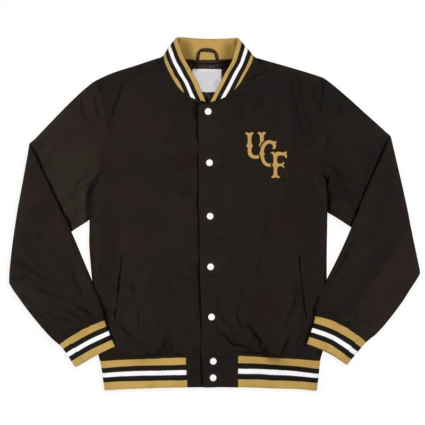 UCF Knights Script Black Bomber Jacket