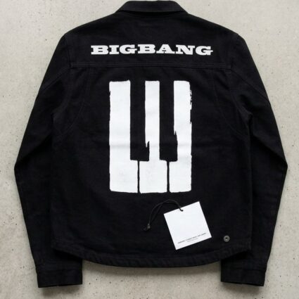 BIGBANG 20th Anniversary Black Denim Jacket
