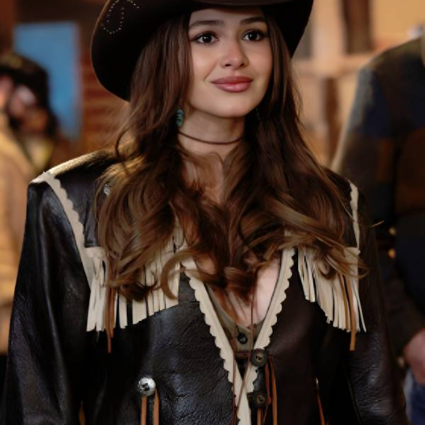 Celeste Desjardins Brilliant Minds Fringe Jacket