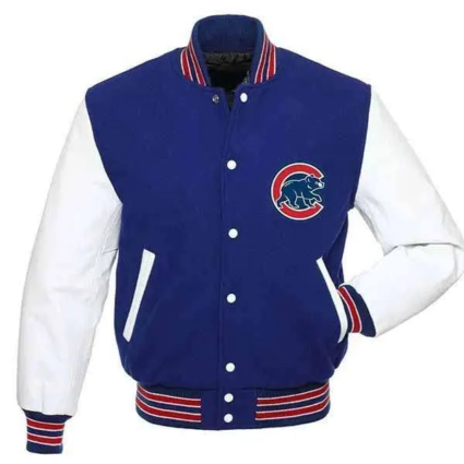 Chicago Cubs Letterman Bomber Jacket