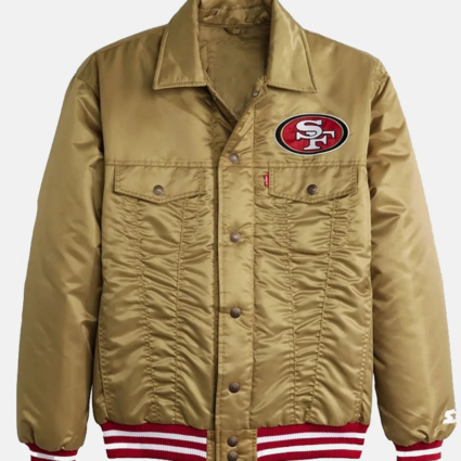 Levis x Starter San Francisco 49ers Bomber Jacket