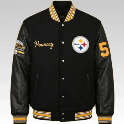 2026 Steelers Maurkice Pouncey Hall Of Honor Jacket