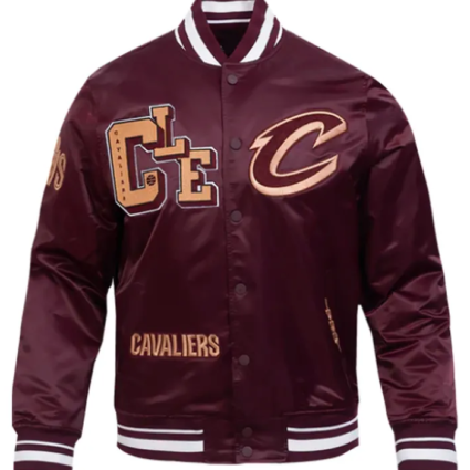 Cleveland Cavaliers Warriors Best of Rib Satin Jacket