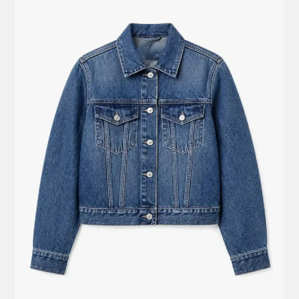Gap x Victoria Beckham Relaxed Crop Denim Jacket
