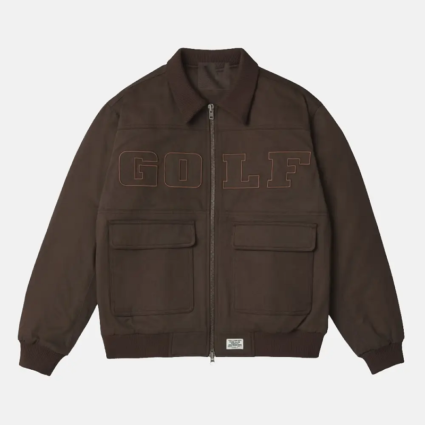 Golf Wang Airborne Brown Jacket