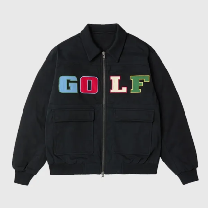 Golf Wang Airborne Jacket Black