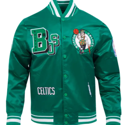 Green NBA Boston Celtics Best of Rib Jacket
