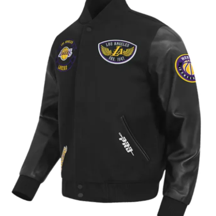 Los Angeles Lakers Born For Sport Varsity Jacket